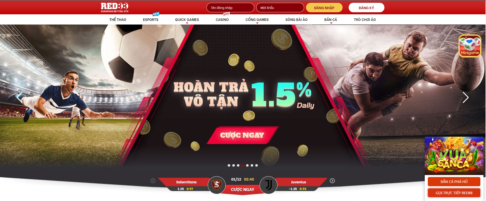 Nhà cái uy tín hàng đầu việt nam Red88