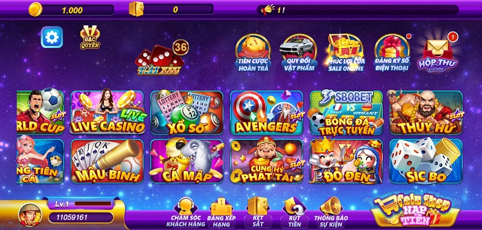 Cổng game bài đổi thưởng online uy tín V99 win