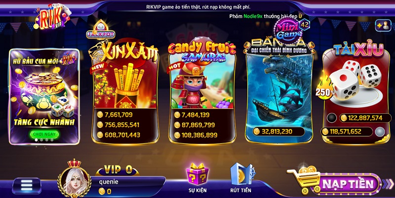 Đánh giá - Review cổng game bài đổi thưởng uy tín rikvip