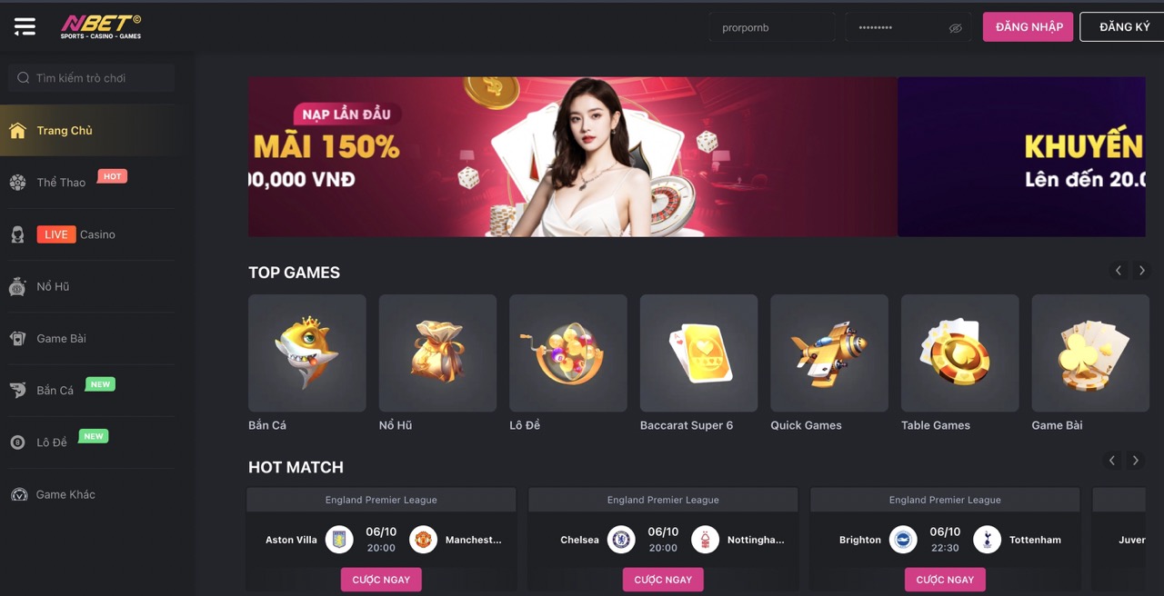 Đẳng cấp cổng nhà cái uy tín NBET