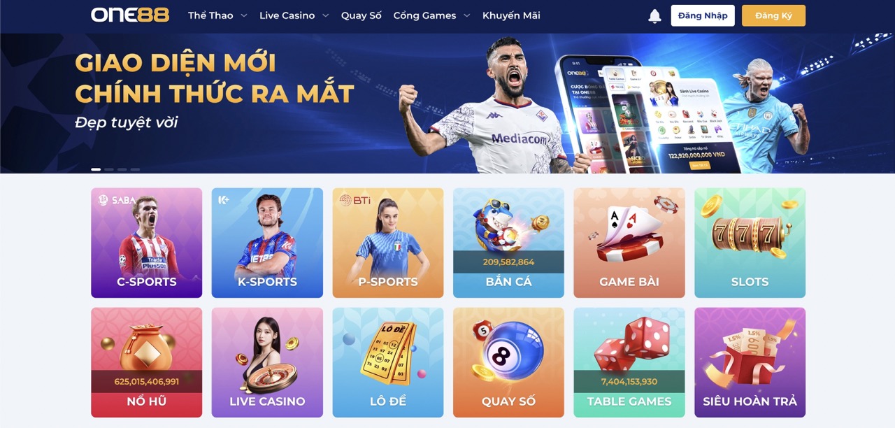 Nhà cái uy tín top 1 thị trường bóng đá hiện nay - One88