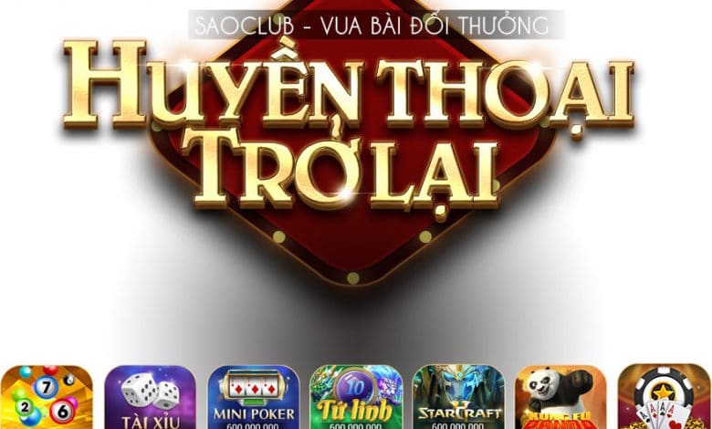 Cổng game bài đổi thưởng uy tín saoclub