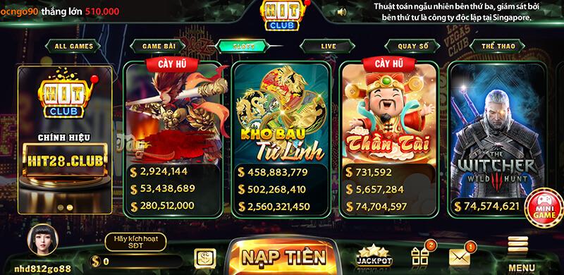 Thế giới quay slot đỉnh cao