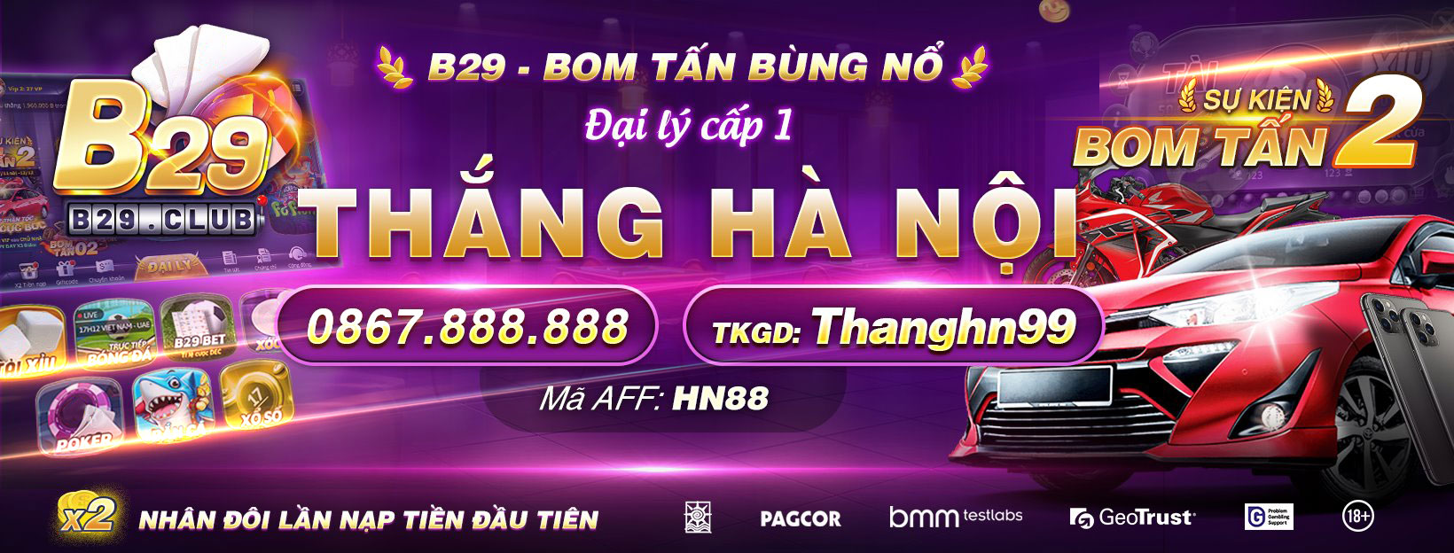 Giá trị trải nghiệm tuyệt đỉnh tại nhà cái B29Club