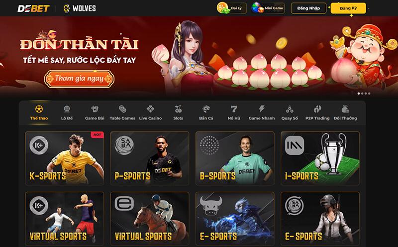 DEBET - Nhà cái uy tín hot nhất châu âu đã về VN