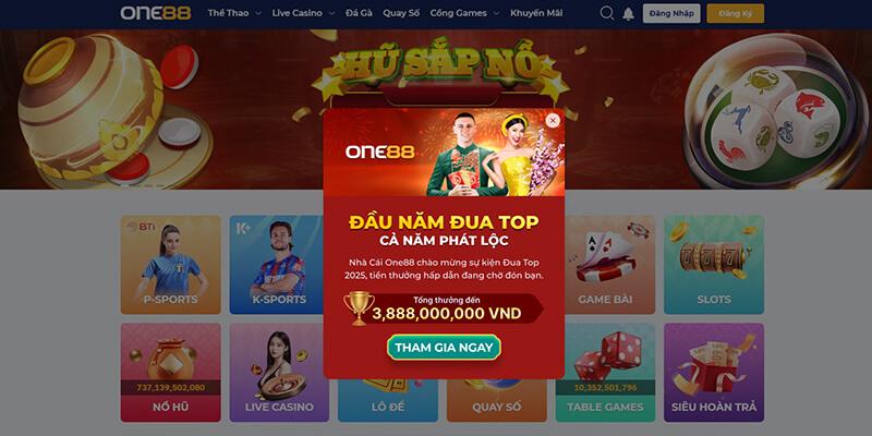 Top nhà cái hấp dẫn one88